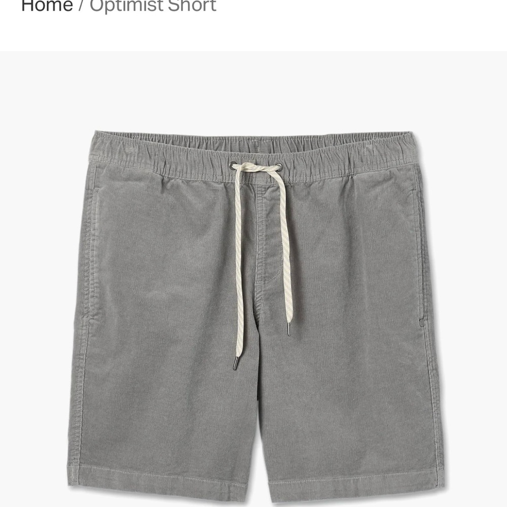 Vuori Men's Optimist Shorts - Gray